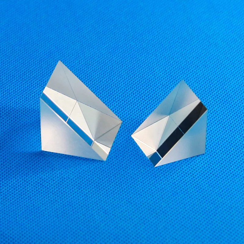 Uv Fused Silica Right Angle Prisms Optical Glass Prism Processing Total Reflection Mirror Customization