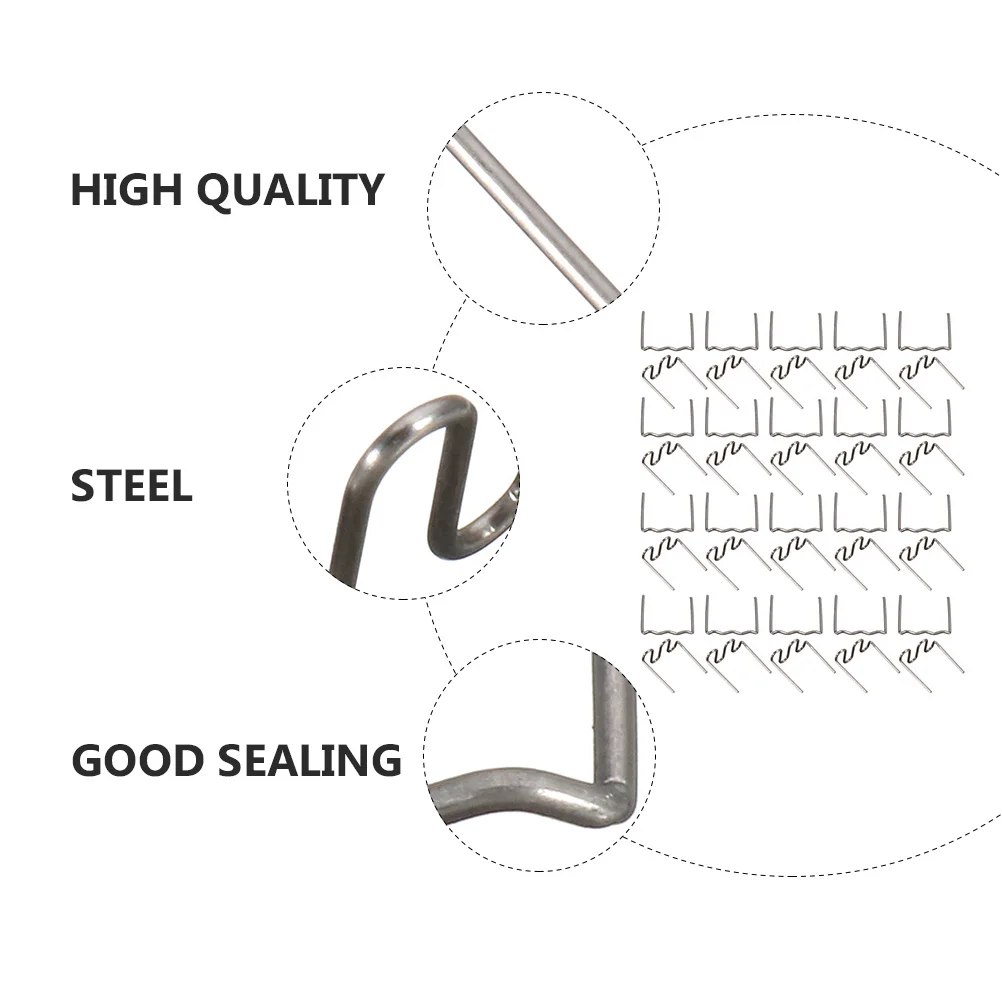 

1000Pcs Auto Bumper Repair Welding Wires Excellent Toughness and Sealing for Plastic Holes Stitches with Welding Rods Hot Staple