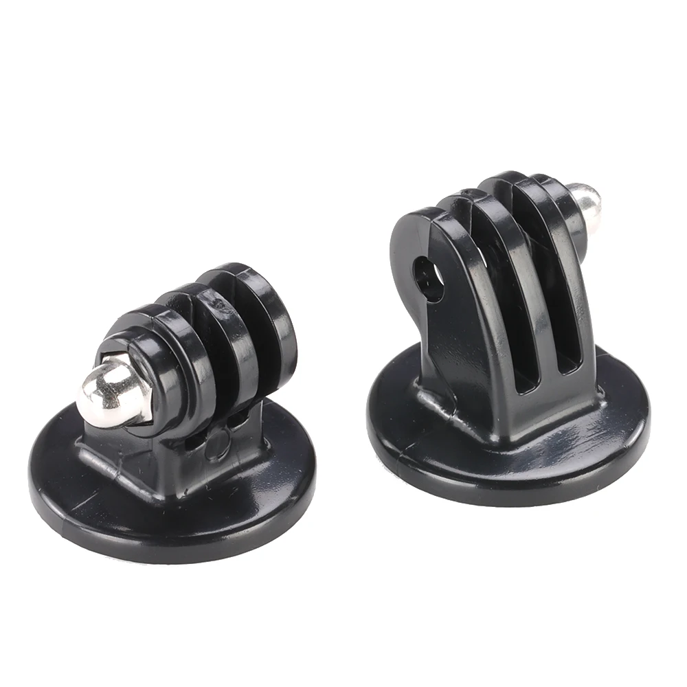 500 pçs mini monopé tripé titular caso adaptador de montagem para gopro hero 7 6 5 4 sj4000 xiaomi yi câmera para go pro acessórios