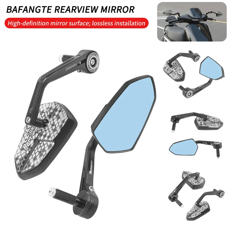 

7/8 ''22 мм мотоциклетное боковое зеркало заднего вида с мопедами, зеркало заднего вида, высокое качество, универсальное ﻿ ﻿