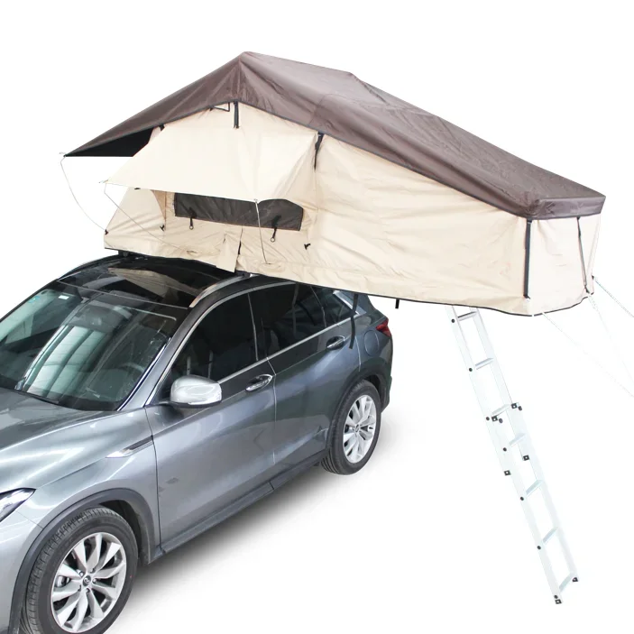 Ready To Ship, Car Roof Tent In Stock, For 2-3 Person, 420D Polyester Waterproof