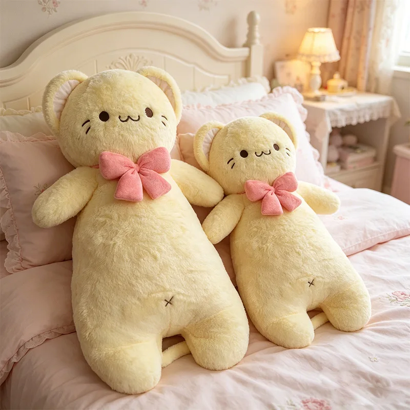 

75/120cm Big Cartoon Cardcaptor Sakura Kero Plush Toys Pillow Anime Card Captor Doll Cute Cushion Soft Stuffed Toy Kid Girl Gift