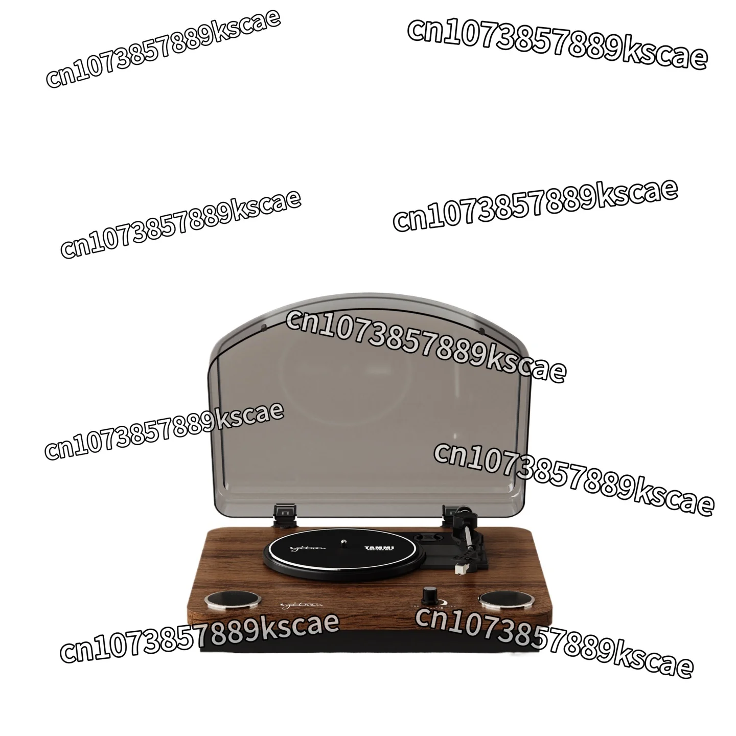 Vinyl record player phonograph audio ornament wooden bluetooth retro old-fashioned living room
