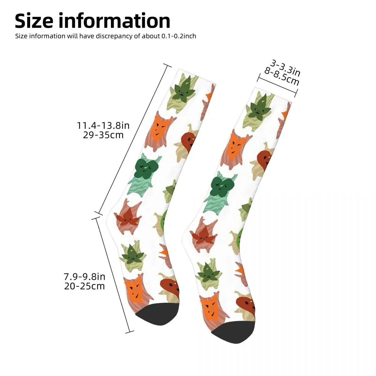 Yahaha! Koroks Socks Harajuku High Quality Stockings All Season Long Socks Accessories for Man's Woman's Gifts