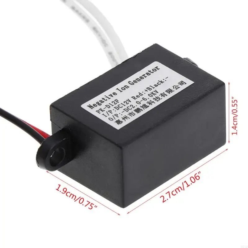 D0AB Compacto ar negativo íons ânion ionizador ionizador ionizador purificadores Ferramenta carro mais