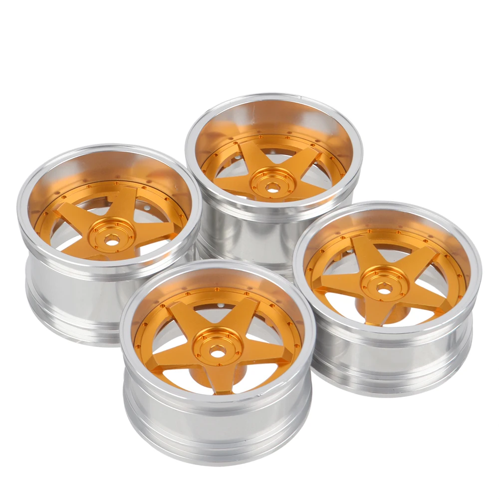 

4pcs New 52*32mm 1/10 RC Wheel Hub Suitable for Tamiya TA01/TA02W/TA02 Porsche Turbo 934/TA03 Upgrades Parts