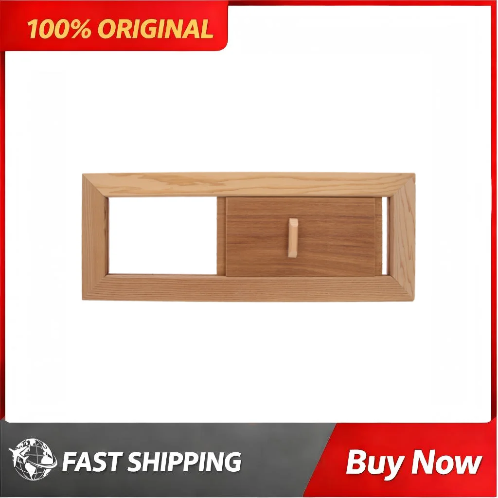 

Sauna Room Air Ventilation Panel Grille The Gaps Are Adjustable Smooth Edge Polishing Durable Steam Room Sauna Accessory