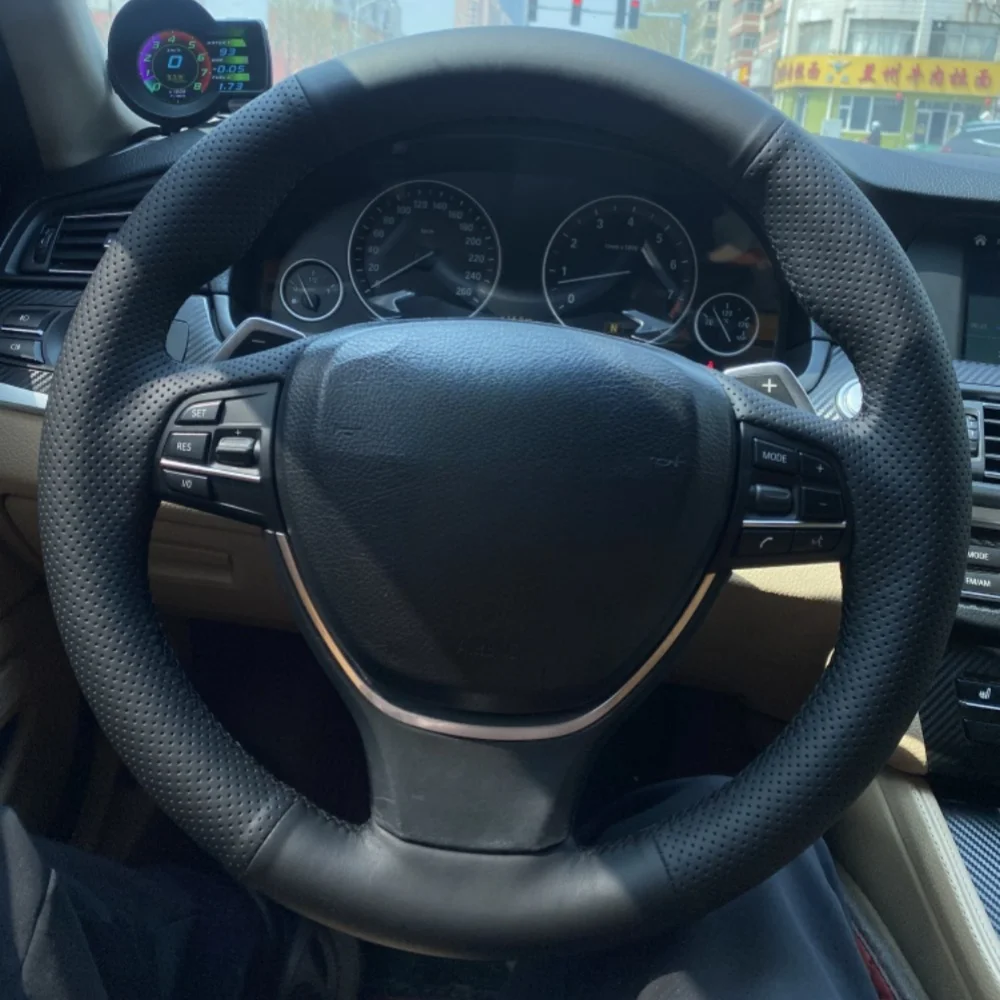 

Car Steering Wheel Braid Cover Customized For BMW 5 Series 520i 528i F10 F11 F07 2009-2017 M5 F10 2011-2013 Auto Accessories