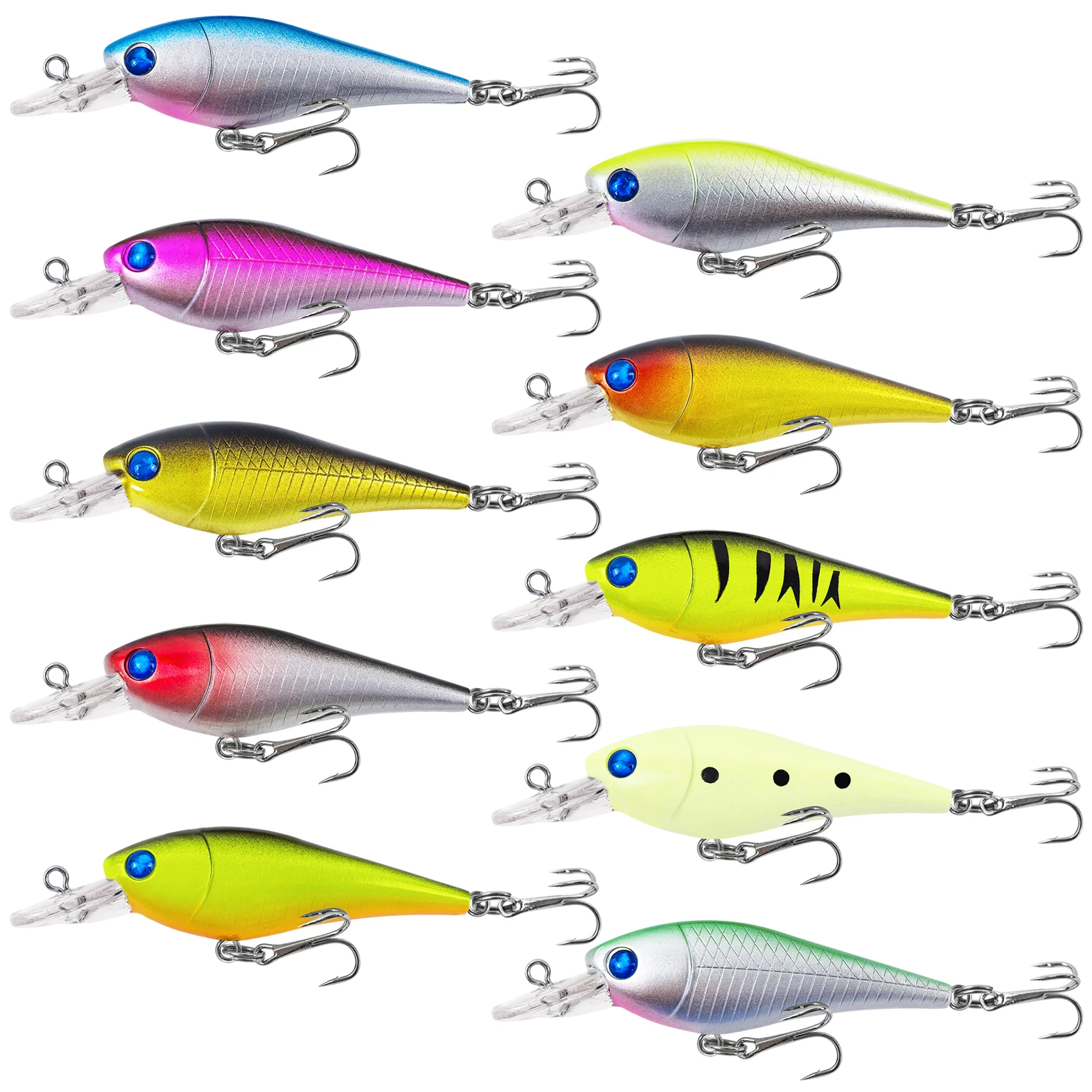 livre-pescador-10-pcs-lote-iscas-de-pesca-jerkbait-minnow-65cm-42g-iscas-duras-wobblers-artificiais-trolling-swimbaits-para-pique-truta