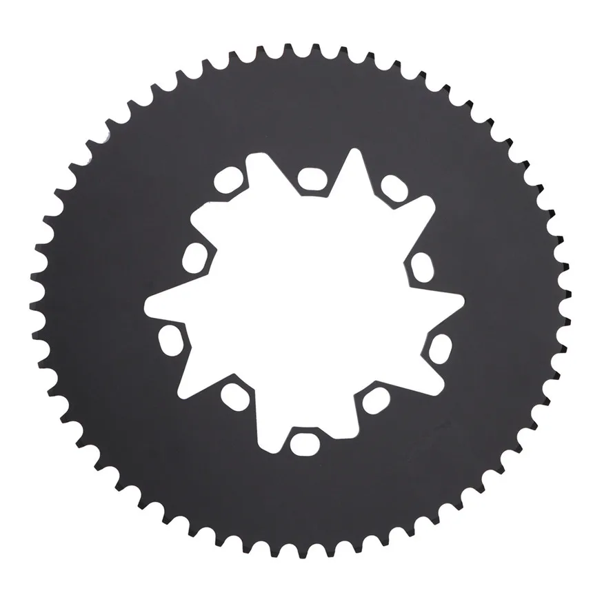 LP Litepro 54T Oval Double BCD 110&130MM Chainring Folding Bike 56 58T Crankset  Bicycle Chainwheel Sprocket