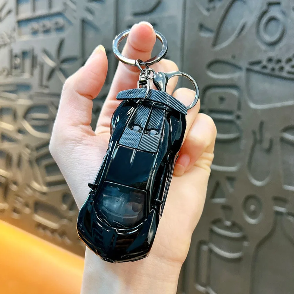 

Гоночная модель, креативный брелок для ключей от автомобиля, мини-украшения, подвеска для школьной сумки, имитация мультяшного спортивного автомобиля, брелоки для ключей, автомобильные аксессуары