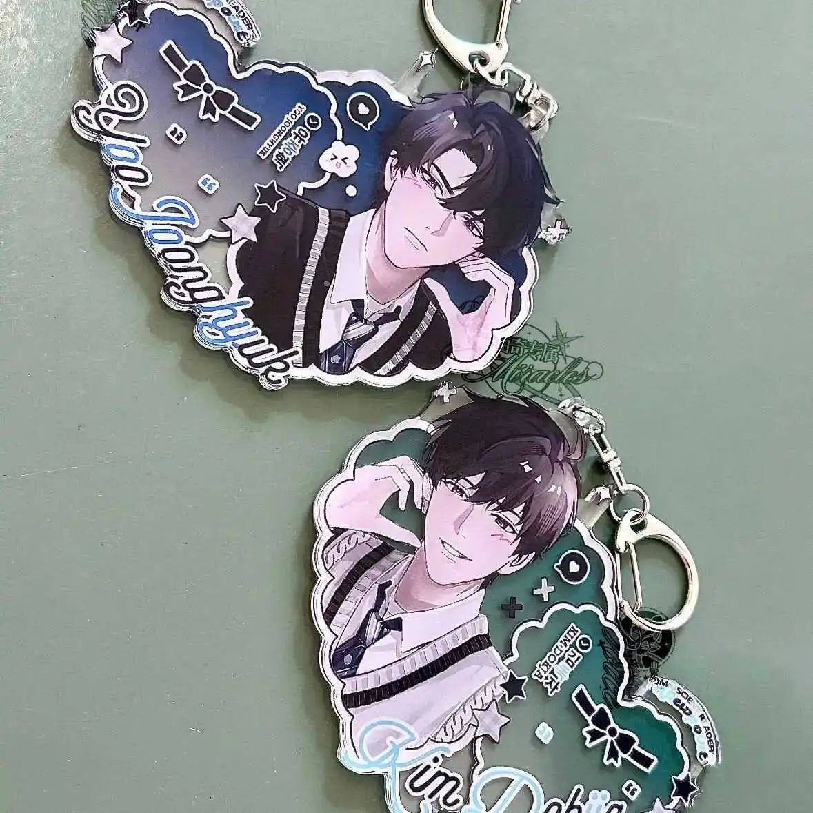 

Yoo Joonghyuk Anime Keychain Women Omniscient Reader's Viewpoint Acrylic Acg Key Chain Man Pendant Ornament Accessories Friend G