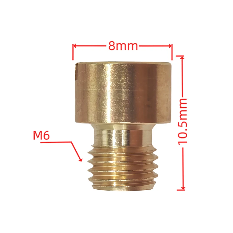 10 pcs Main Jet Kit #70#75#80#85#90#95#100#105#110#115 M6 For 50cc 72cc 90 1PE40QMB Scooter Carburetor Mikuni VM11/22