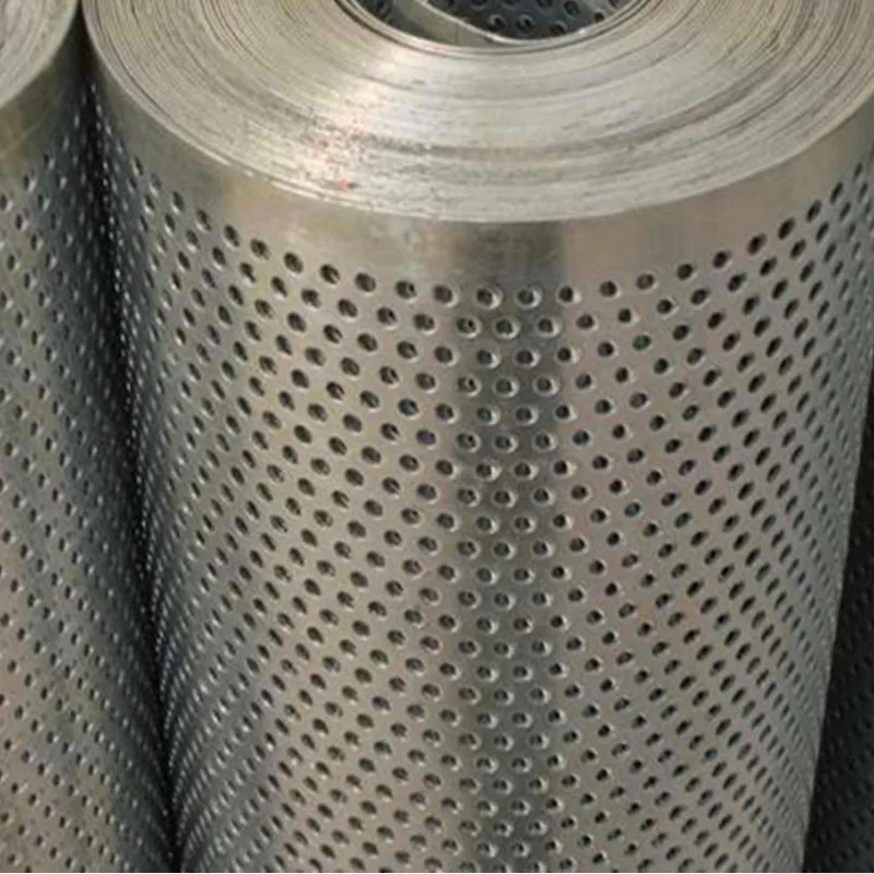 1x1meter Thin Galvanized Decor 3-10mm Hole Punch Perforated Metal Silencing Water Leakage Backing Sieve Plate Sheet Screen Mesh