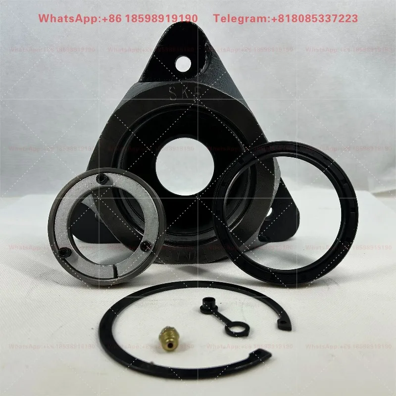 Roller Bearing Unit With Triangular Bearing Housing FYNT60F FYNT60L Integrated Bearing Seat Mechanical Transmission Spare Parts