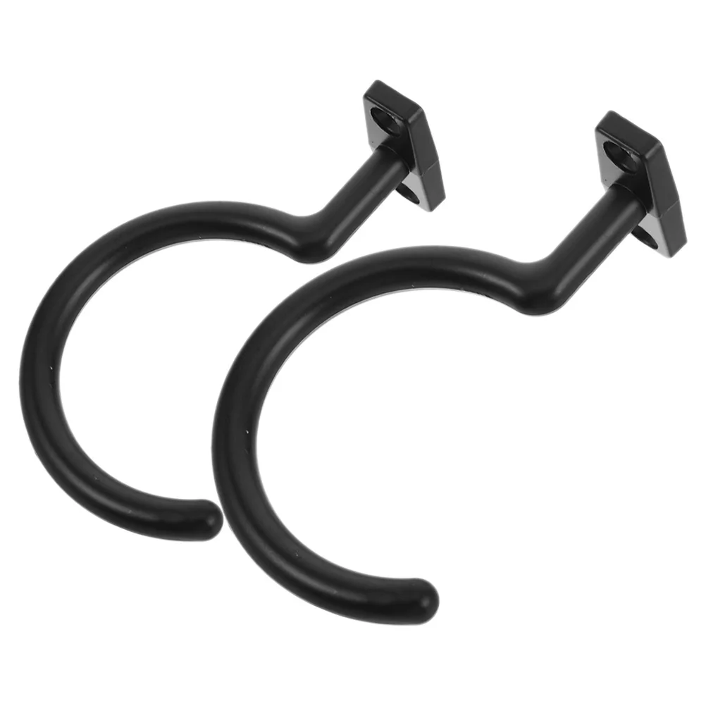 

2Pcs Billiard Accessory Metal Hook Stylish Elegance Organize Cues Racks Effortless Hanging Ideal Various Settings