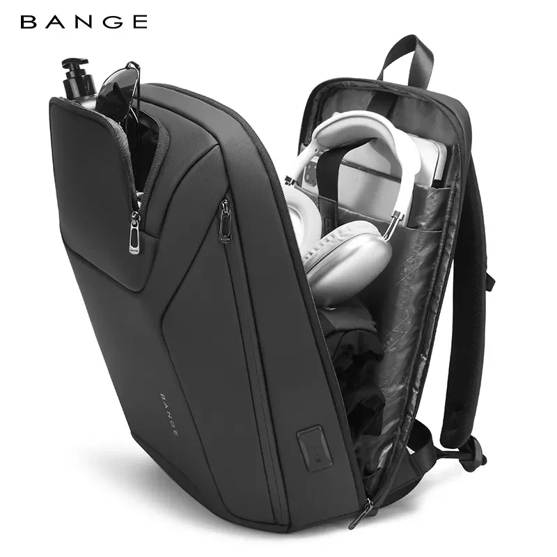 Bange New USB Laptop Backpack Multifunctional Waterproof Large Capacity Travel Bags Daily Work Business Backpack Mochila For Men