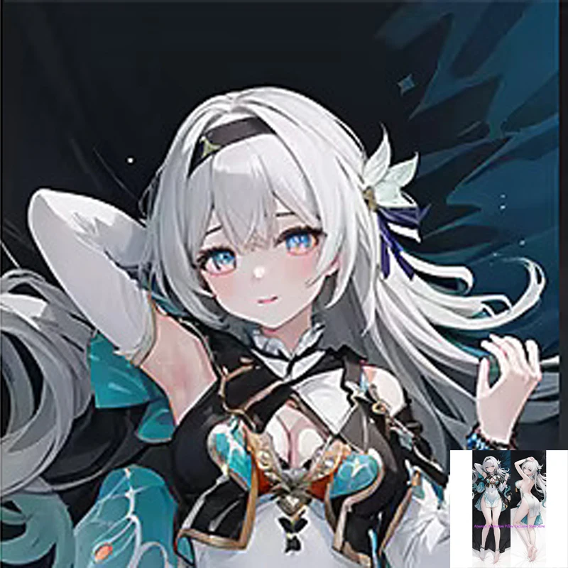 

Anime Pillow Cover Dakimakura Firefly Double-Sided Print Life-Size Body Pillows Cover Adult Case Bedding Gifts