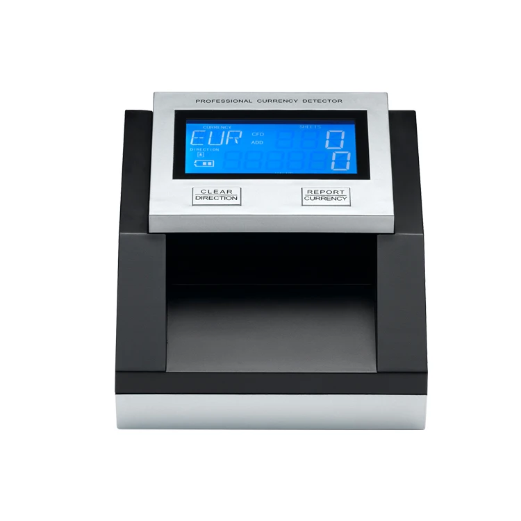 

Portable Multi-Function Detector UV MG1/MG2 IR DD Money Light Currency Detection LCD Display Lithium-Ion Plastic Metal