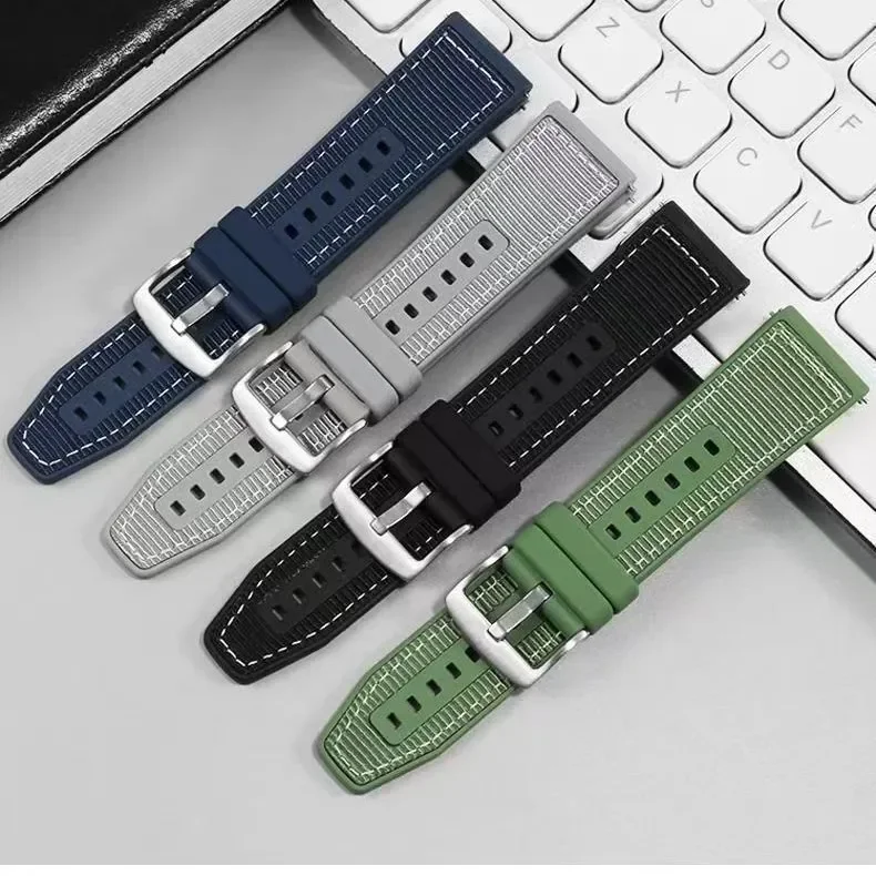 Correa de silicona compuesta de 22mm para CMF Watch Pro 2, pulsera deportiva, Correa para CMF de Nothing Watch 2 Pro, accesorios de pulsera