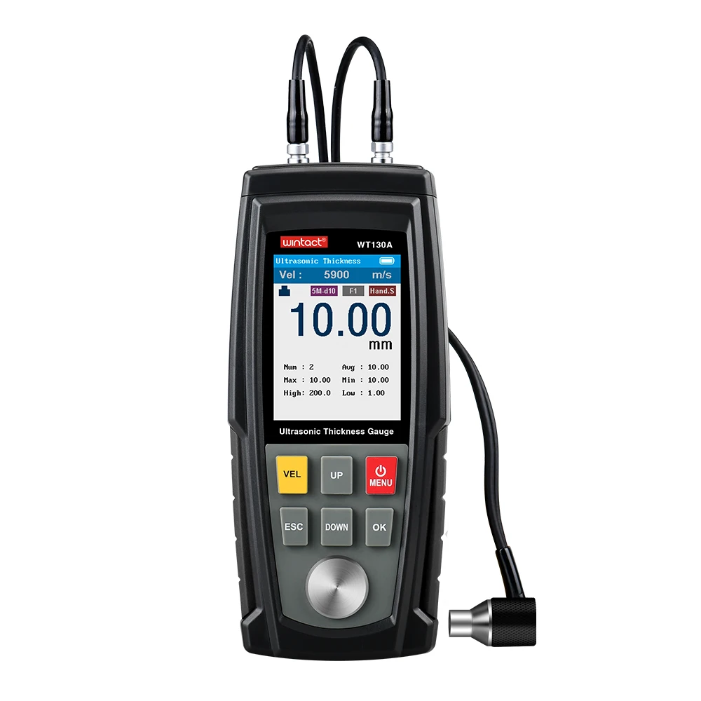 

2023 NEW WINTACT WT130A digital ultrasonic thickness gauge meter