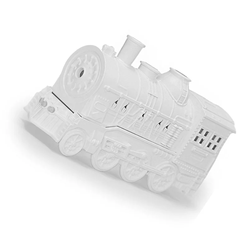 

ABBK-Difusor Паровой поезд Ароматерапевтический диффузор 300 мл USB-увлажнитель тумана Эфирное масло Увлажнитель воздуха Ретро-дизайн