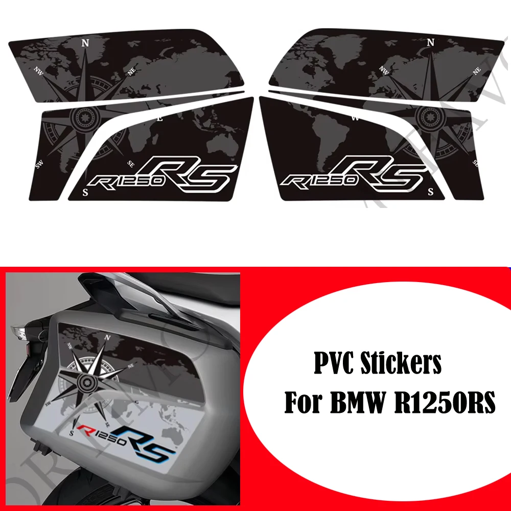 

2019 2020 2021 2022 Motorcycle Stickers Decals Tank Pad Protector Trunk Luggage Panniers Cases For BMW R1250RS R 1250 RS R1250RS