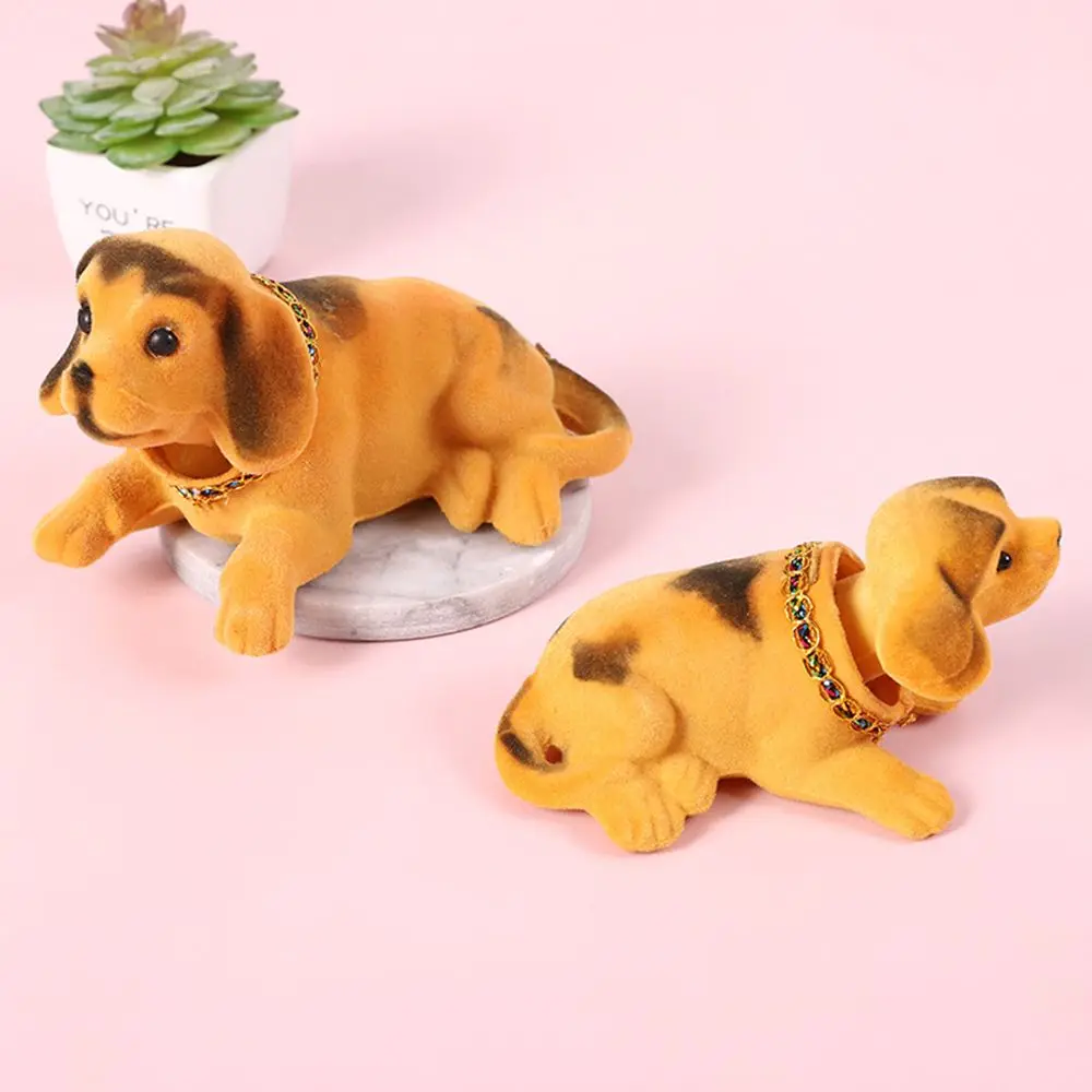 Car Ornaments Shaking Head Dog Doll Car Dashboard Toys Cute Nodding Puppy Auto Interior Accessories Auto Decor Kids Gift image 4
