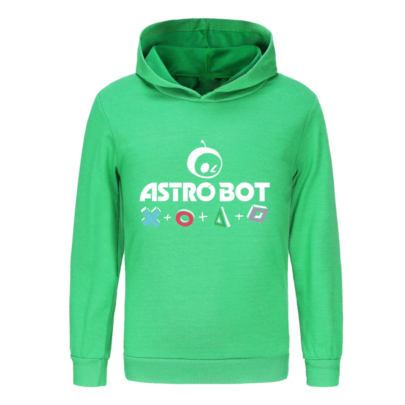 Hot Astro Bot Hoodie Kids Comic Clothes for Toddler Girl Pullover Long Sleeve Coats Boys Soft Fabric Outerwear Children Clothing