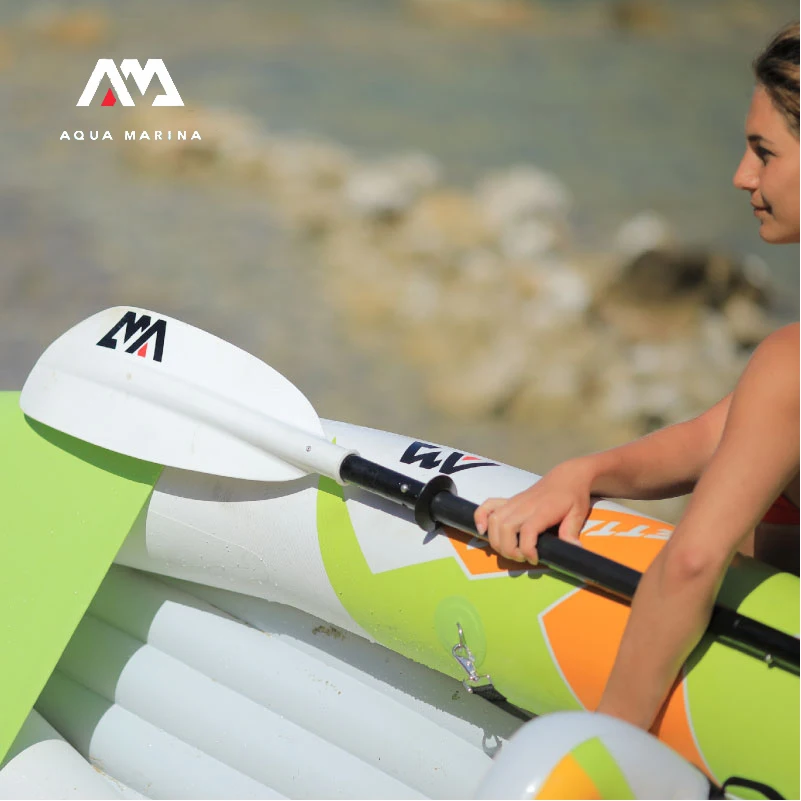 

AQUA MARINA KP-1 Double Bladed Paddle 4-section 230cm Aluminum Alloy Canoeing Surf Board Rowing Oars Kayak Boat Parts Paddle