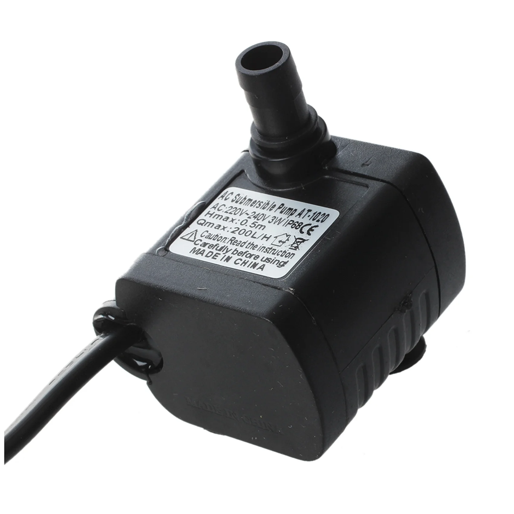 BAAU 2X AC 220V 3W Submersible Water Pump For Aquarium Pond Fountain EU Plug