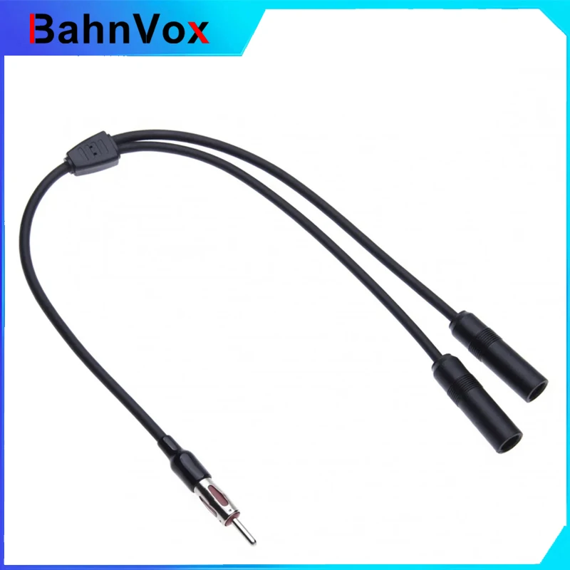 Antenna Splitter Extension Cable Meet More Connectivity Needs Antenna For Car Antenna Cable Adapter 1 to 2Radi view 3