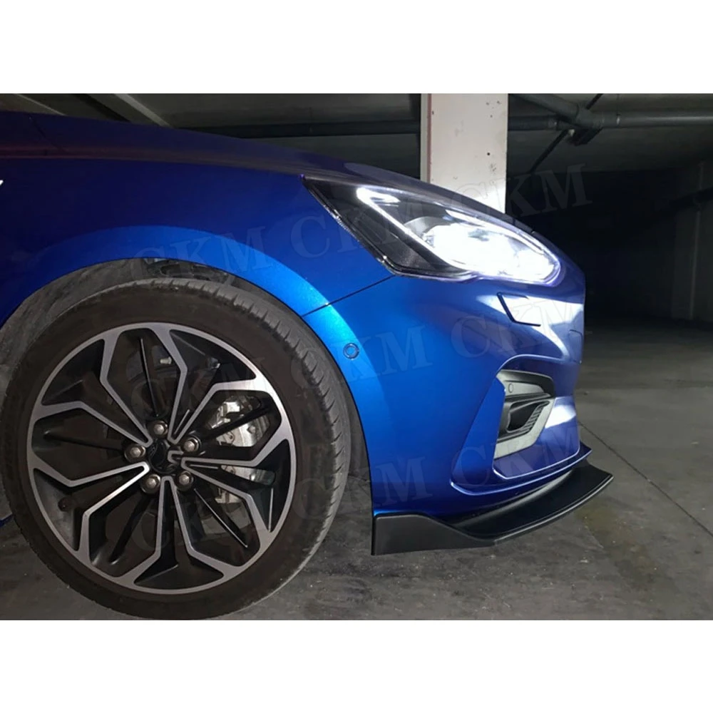 

3 шт. передний бампер, спойлер для губ, сплиттеры для Ford Focus 2019+, лопата для подбородка, защита для губ, аксессуары для стайлинга автомобилей, комплекты кузова