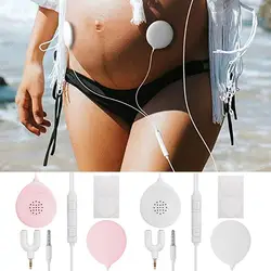 Pregnancy Belly Speaker Music Splitter Baby Belly Headphone During Pregnancy To Play Music To Baby In The Womb Safety Protector