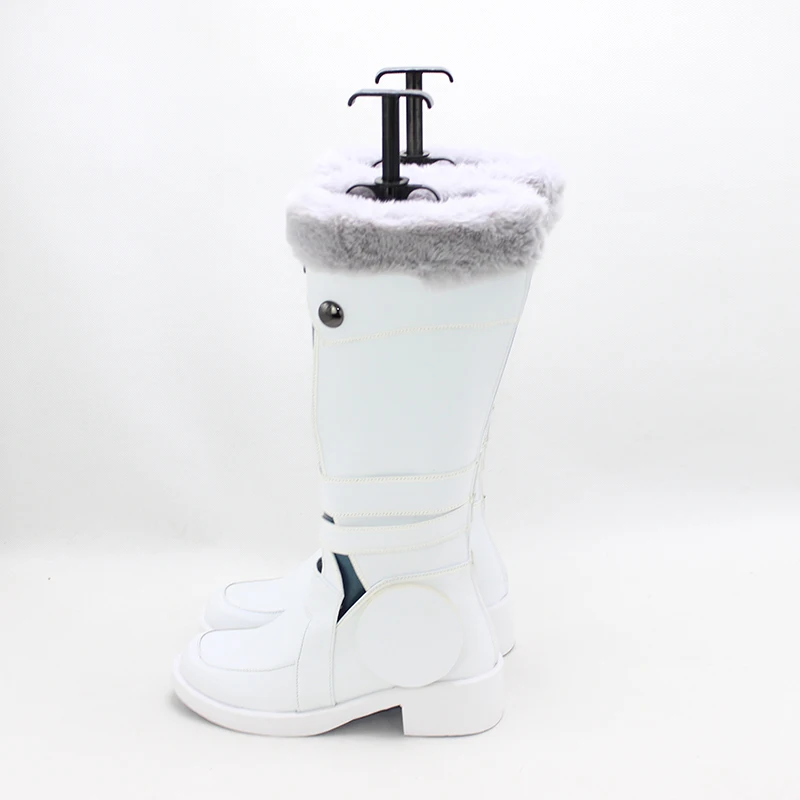 Umamusume Pretty Derby Oguri Cap Cosplay Schuhe Weiße Stiefel Angepasst Anime Halloween Party Karneval Rolle Spielen Schuhe Frau Männer