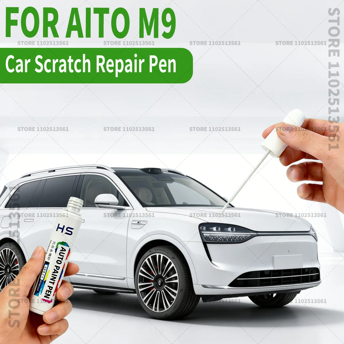 

Ручка для удаления царапин и ремонта краски AITO M9 (2023-2025): Kim Rae Red, Makino Green, Black, XM1 Galaxy Blue, L34J Orange, Y07J