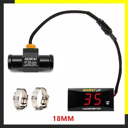 koso motocycle Water Temperature Mini norxi Meter For XMAX250 300 NMAX CB 400 CB500X Sensor thermomete gauges Scooter Racing