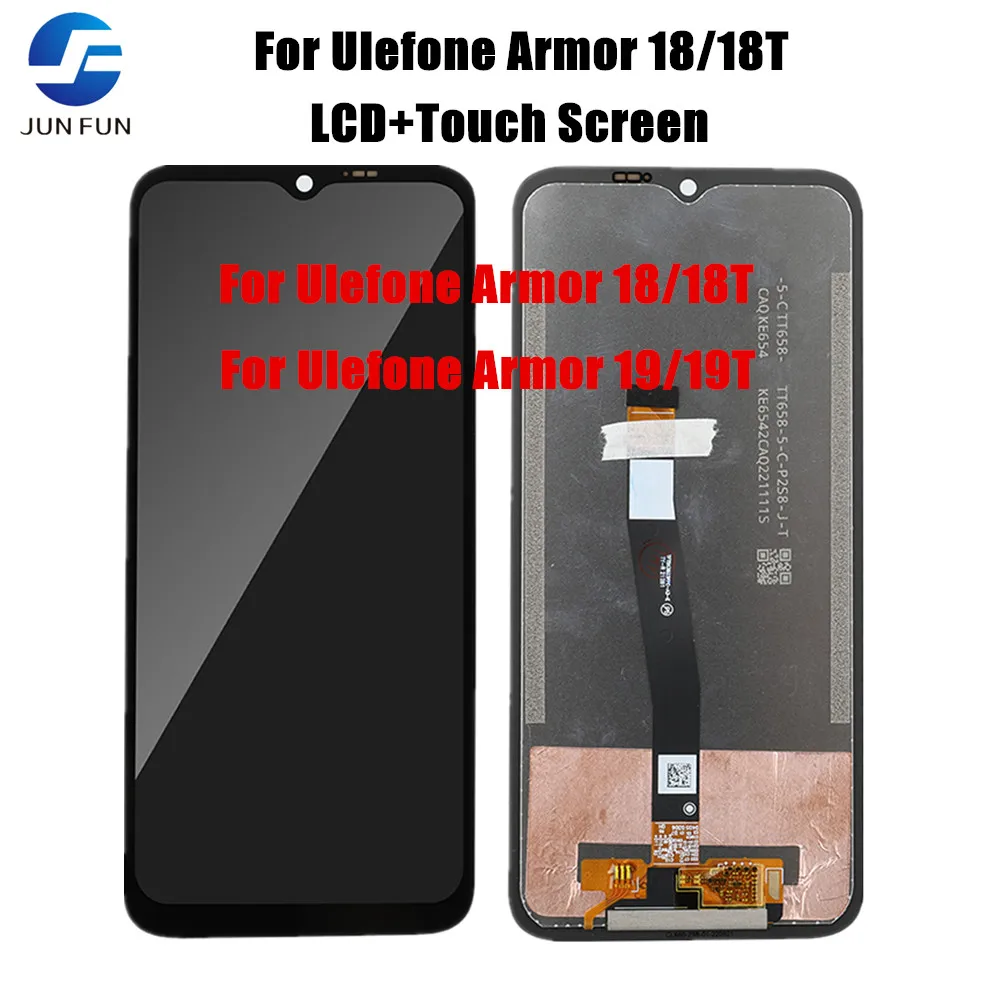 

New LCD Display Touch Screen Digitizer Phone Parts For Ulefone Armor 16 Pro 17 Pro 18T 19t 18 19 Display Screen LCD Parts