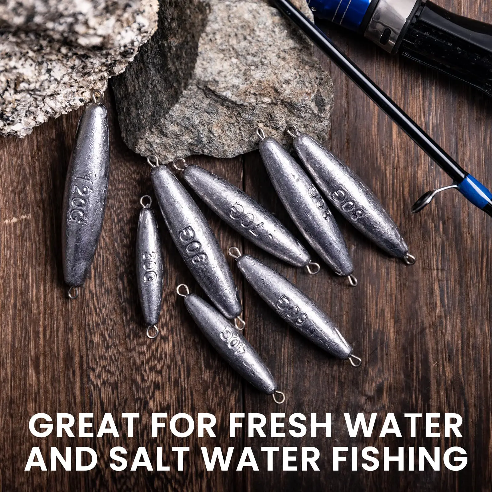 kit-de-chumbadas-de-chumbo-solido-puro-5-10-pecas-pesos-de-60g-para-pesca-com-mosca-em-Agua-doce-e-salgada