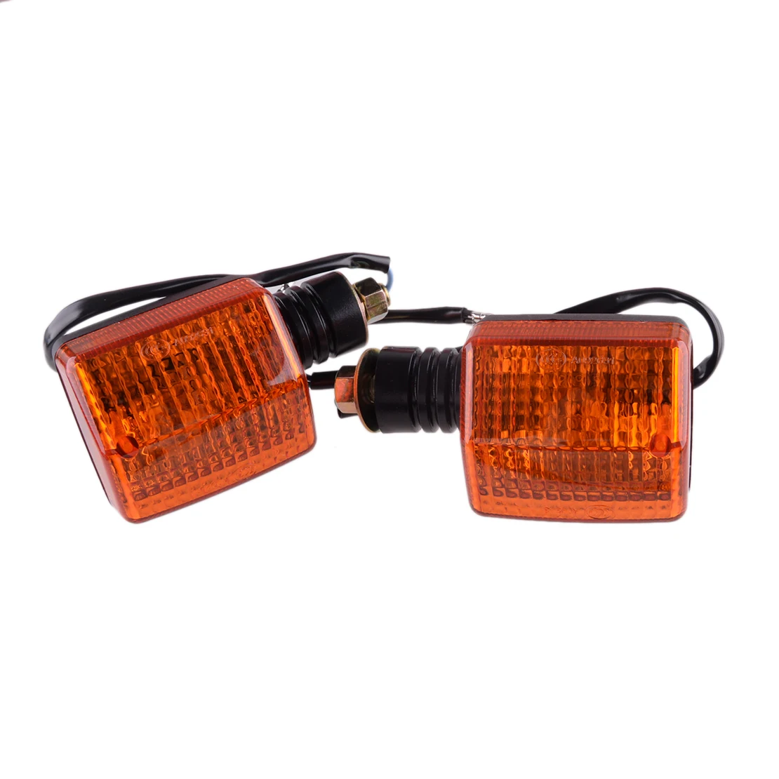 CITALL 2Pcs Motorcycle Amber Rear Left Right Turn Signal Light Indicator Fit For Honda NPS50 Ruckus 50 2003-2010 2011 2012 12V