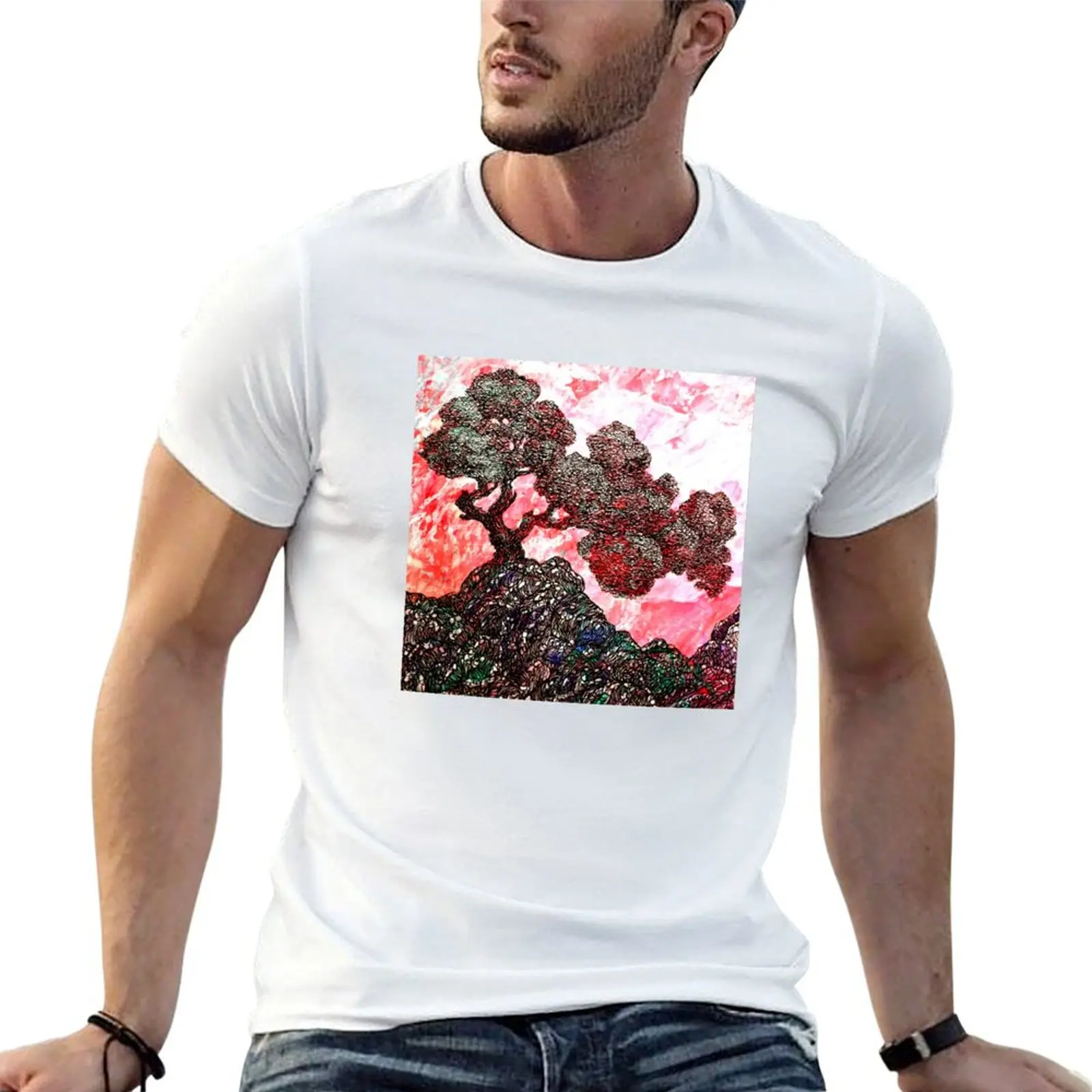 T-shirt Aspiration and Attainment 2, t-shirt anime, t-shirts pour homme, t-shirt coupe slim, t-shirt graphique