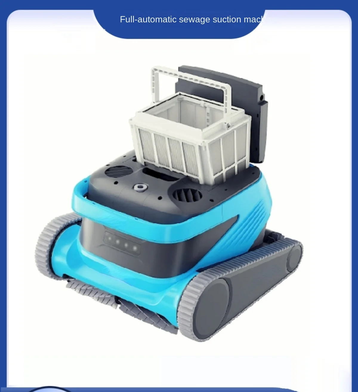 Boat pool sewage suction machine underwater vacuum cleaner automatic cleaning sewage suction machine equipment machinery