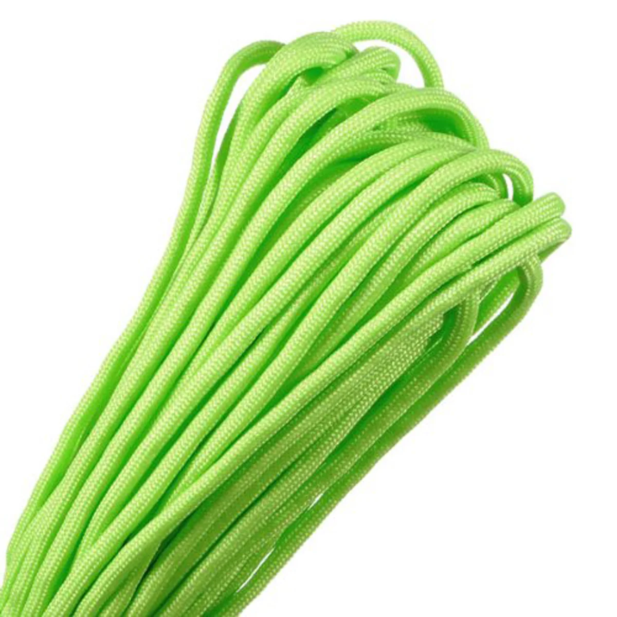 

31m 550lb 7 Strand Core Paracord 4mm Diameter Green Multifunctional Survival Bracelet Tent Guy Lines 550 Paracord
