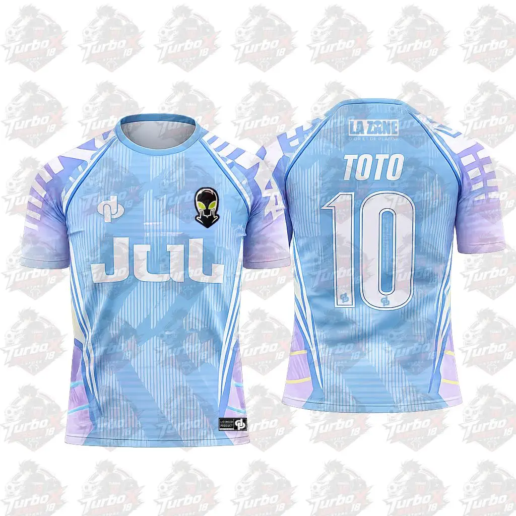 With Size Label 2026 New 3d Digital Print Jul Toto 10 Breathable Jersey Fans Summer O Neck T-shirt Men Women Casual Short Sleeve