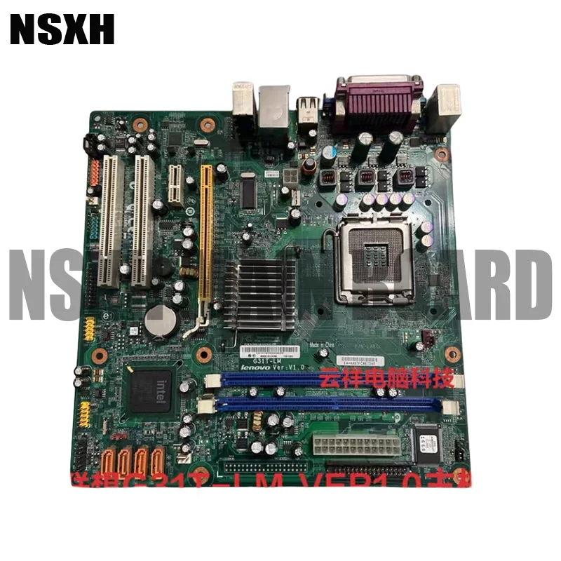 

A580E Desktop Motherboard L-IG31A LGA775 DDR2 71Y5354 Mainboard 100% Tested Fully Work