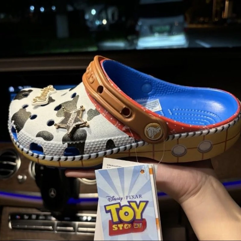 

Hot New Toy Story Woody Cowboy Cartoon Character Summer Cute Cartoon Children'S Style Slippers Non-Slip Soft Soled Sandals Gifts