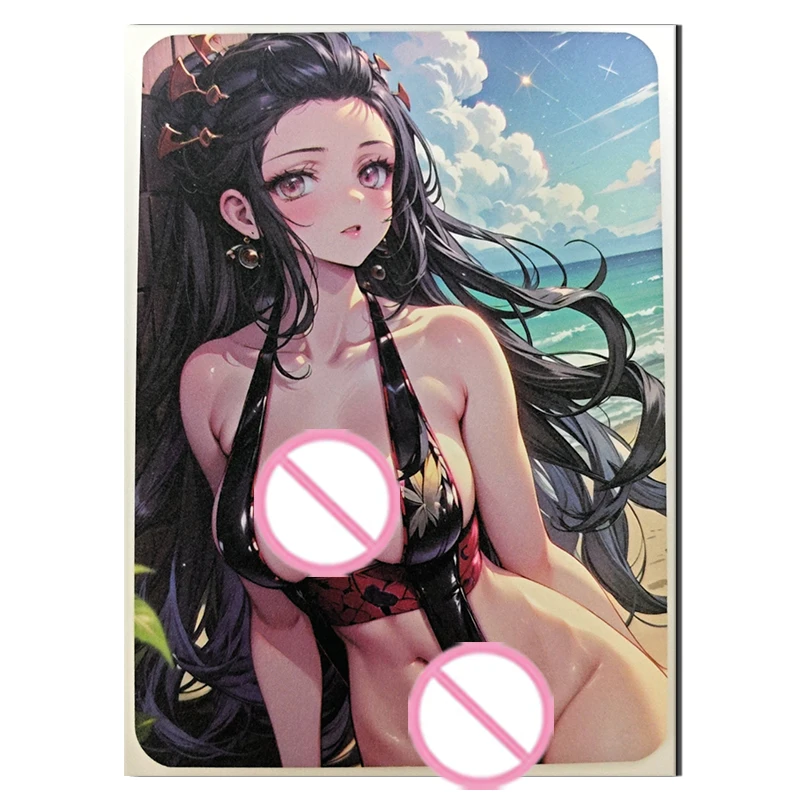 NEW Goddess Story It\'s hot and hot A6 card Nami Kochou Shinobu Eula Yoimiya Kamisato Ayaka boy Kolekcja zabawek Prezenty urodzinowe