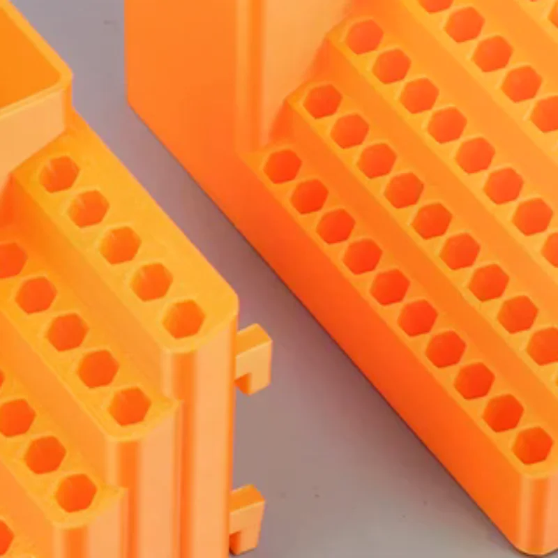 

1Pc Drill Holder 20/50 Holes Bit Organiser Screwdriver Head Storage Toolbox Hole Board Screwdriver Stand Hex Shank Organiser