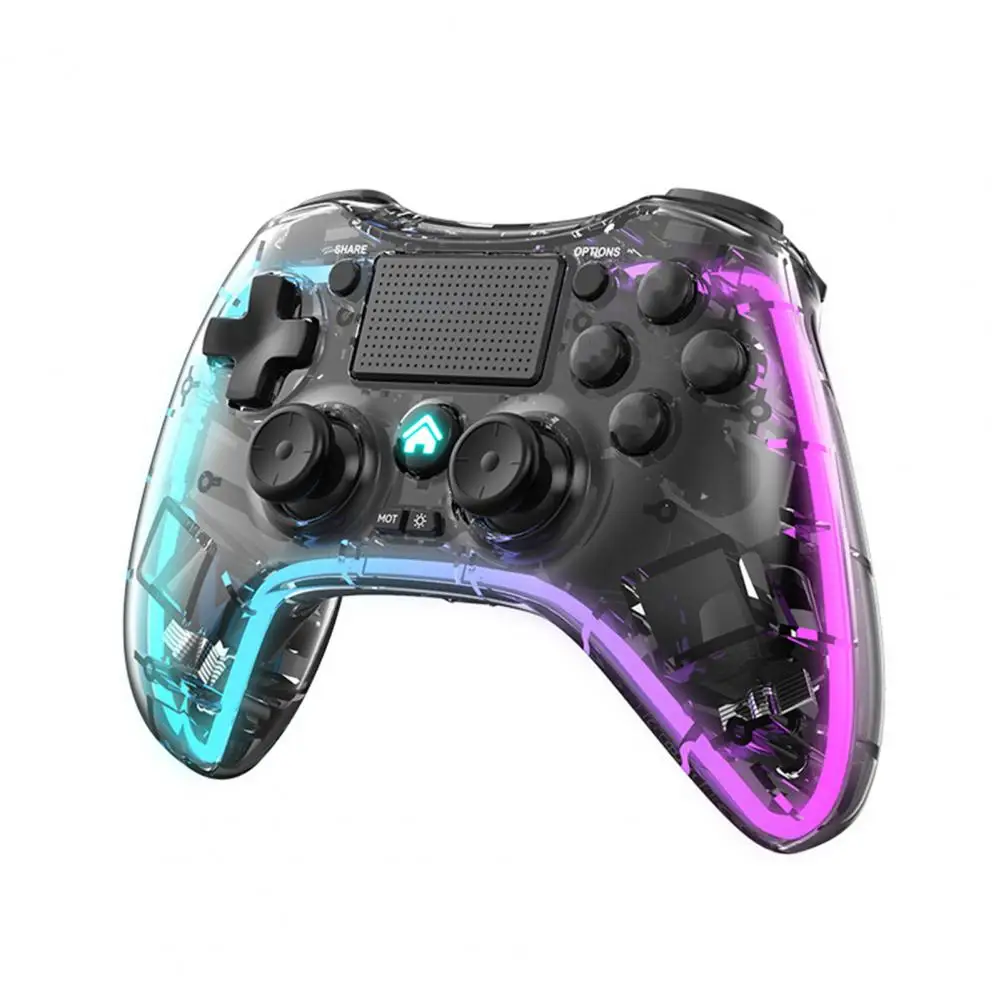 

1 Set Game Controller High Precision Six Gyroscope Wireless Transparent Gamepad Controller for Apple/for