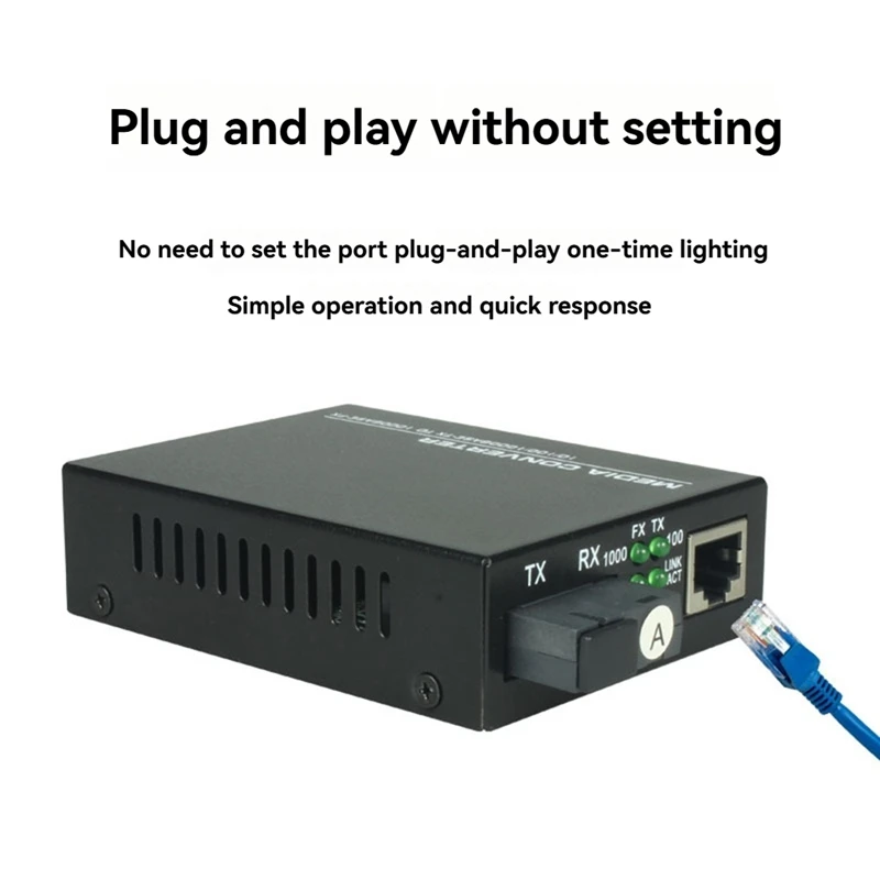 10g SFPファイバーからRJ45へのメディアコンバーター,1ペア,10/100/1000m/2.5g/10g,イーサネットコンバーター,トランシーバー